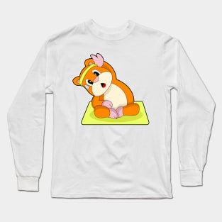 Hamster Yoga Fitness Sports Long Sleeve T-Shirt